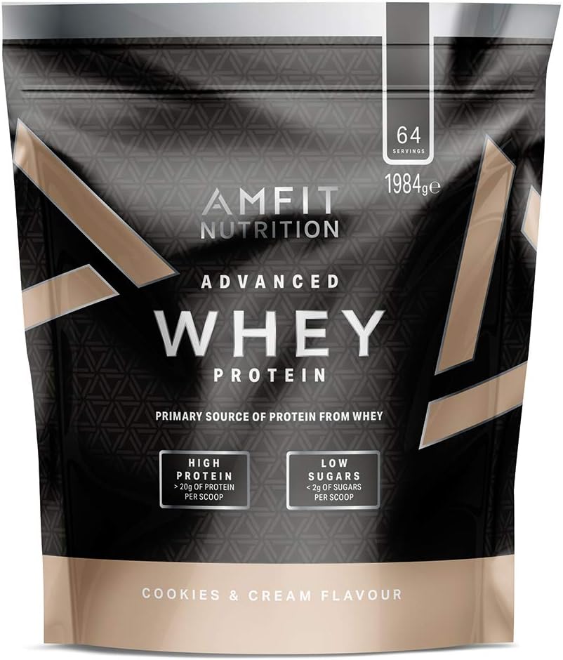 Amazon Brand - Advanced Whey Cookies and Cream 1980 g
