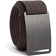 GRIP6 Gunmetal Belt: Durable Belts for Men & Women, Versatile Nylon Tactical Belt for Work, Golf, Casual & Outdoor Use