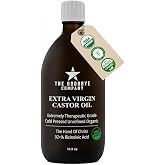 GoodBye Company USDA Organic Cold-Pressed Castor Oil, 16.9 oz Bottle | USDA Organic Cold-Pressed Castor Oil, Hexane-Free, Ext