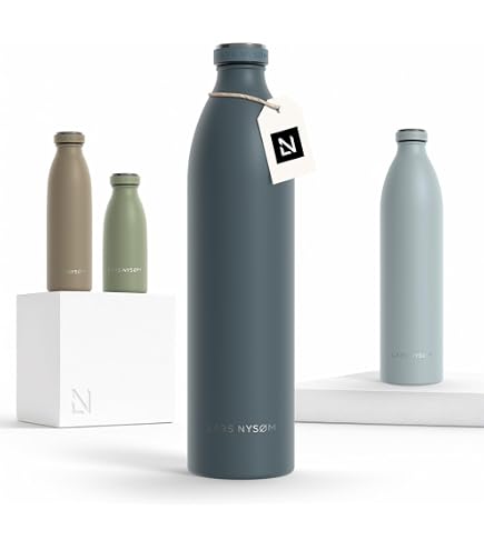 Mizu M8 25 Oz Stainless Steel Water Bottle - Single Wall, Narrow Mouth, Loop Cap, Black