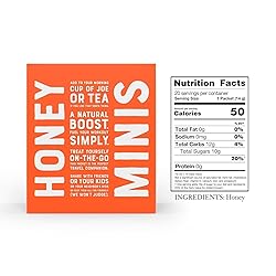 Nate's Honey Minis - Single-Serve 100% Pure, Raw