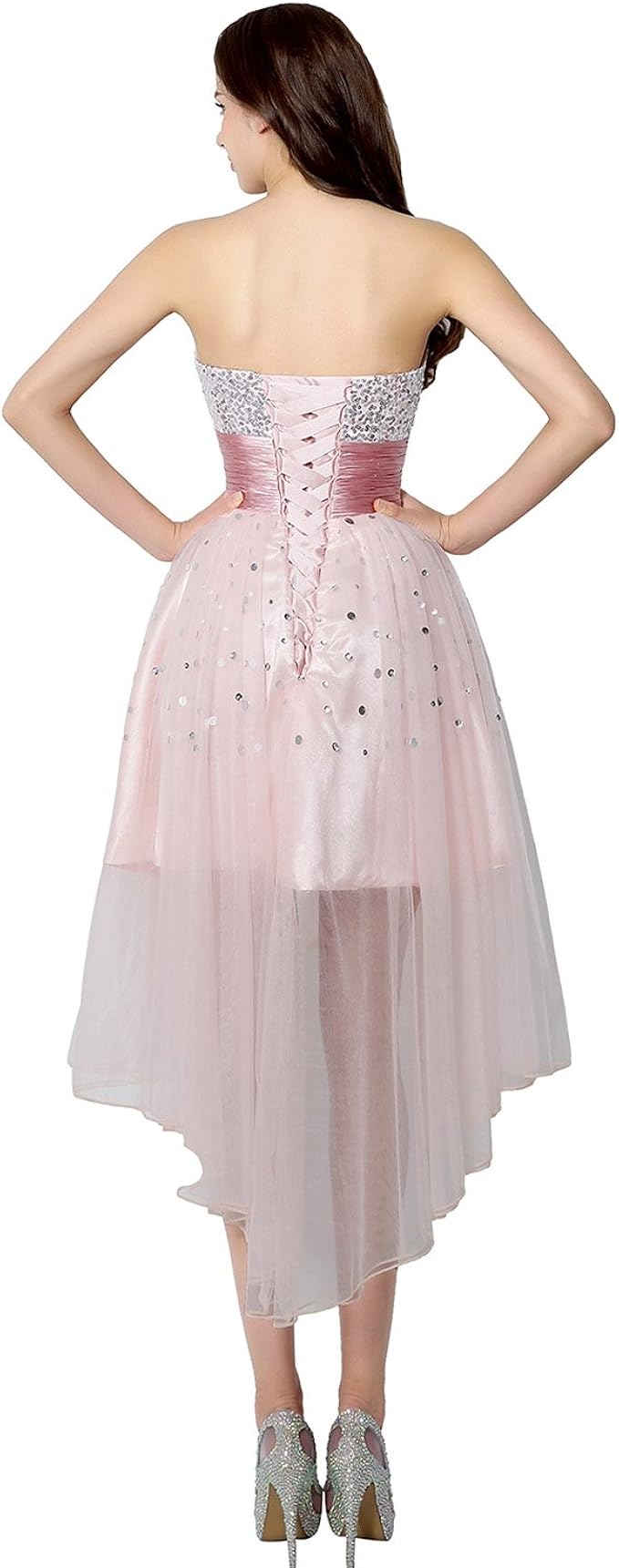 Clearbridal Damen Tüll Ballkleider Abschusskleider Abendkleider Glitzer  Cocktailkleider Kurz CSQS8 Clearbridal Damen Tüll Ballkleider Abschusskleider Abendkleider Glitzer  Cocktailkleider Kurz CSQS8