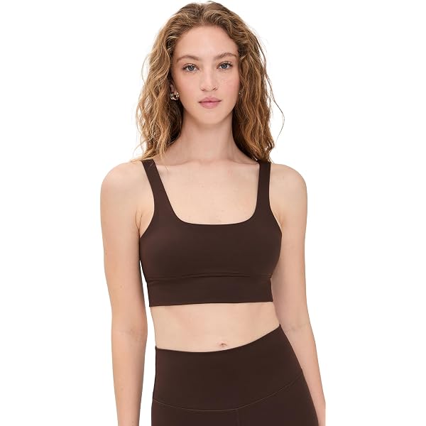 Brassière De Sport Varley Sherman - Taille M - Gris - Niveau De Support Moyen - Occasion Très Bon état
