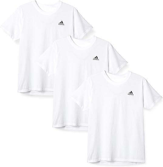 Amazon アディダス Tシャツ クルーネック 3枚組 メンズ インナーシャツ 通販
