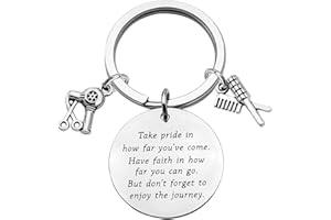 FUSTMW Hair Stylist Graduation Gift Hairdresser Keychain Cosmetology Graduation Gifts