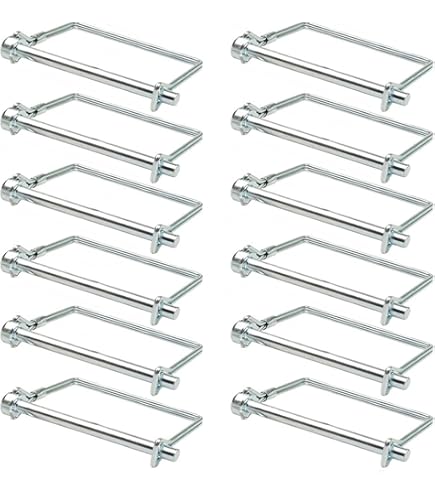 Niinページ Buyers Products Company Yellow Zinc Plated Snapper Pin - 1/4