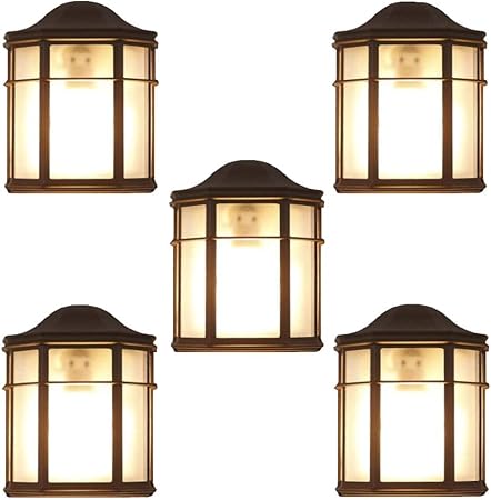 Lámpara de Pared de 25 Cm, E27 luz de Pared Estilo rústico Retro