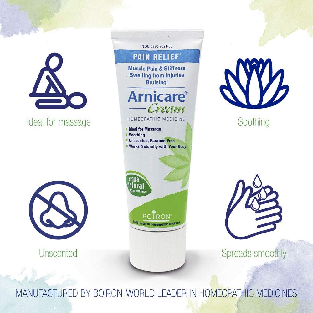 Boiron Arnicare Cream Topical Pain Relief Cream, 2.5 Ounce (Pack of 1): Health & Personal Care
