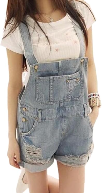 loose overalls shorts