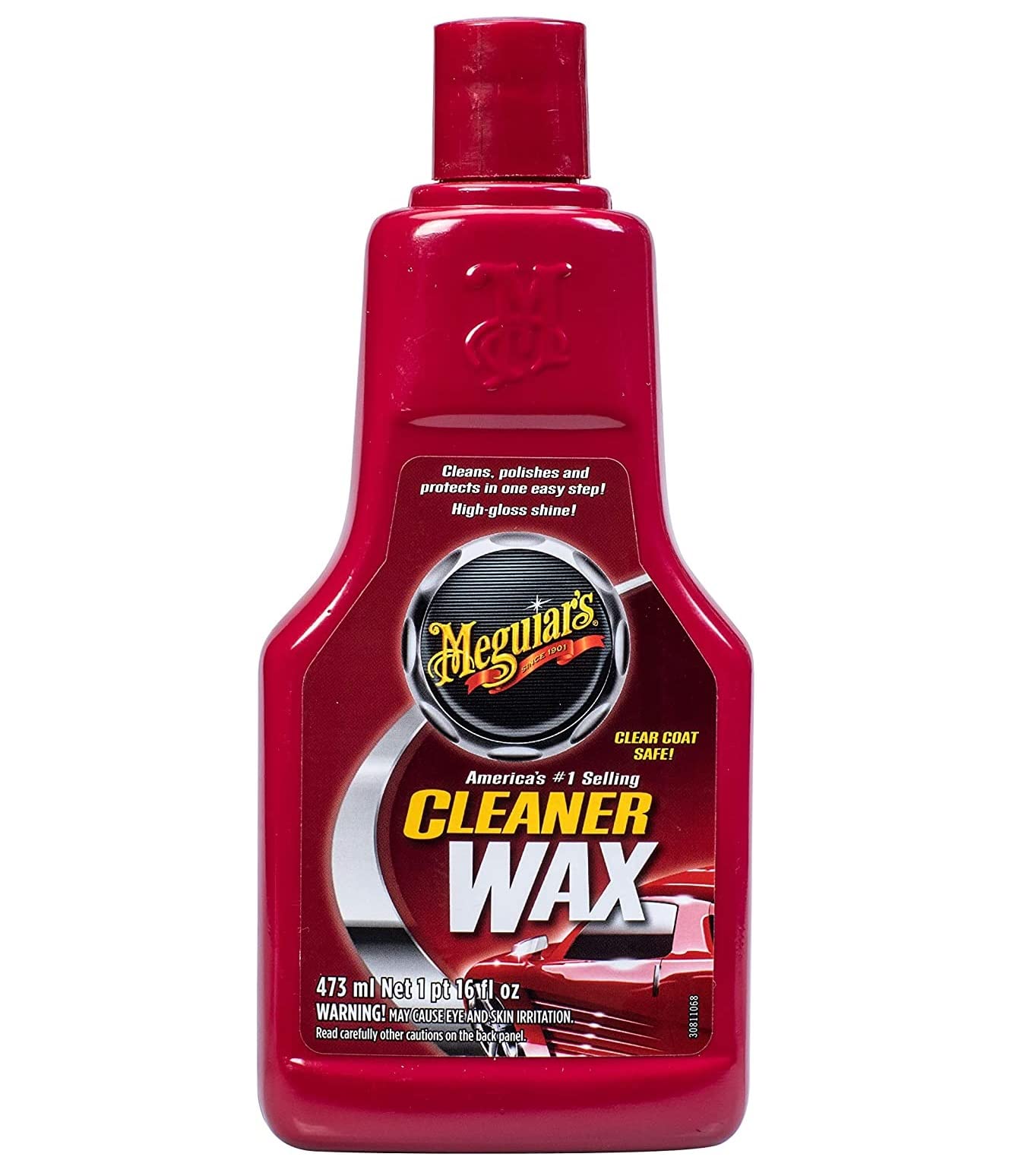 Meguiar's A1216EU Cleaner Wax Liquid Car Wax 473ml, Cleans and protects