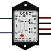OONO DPST 1NO 1NC 8Amp Power Relay Module, AC/DC 5V Control Voltage