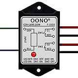 OONO DPST 1NO 1NC 8Amp Power Relay Module, AC/DC