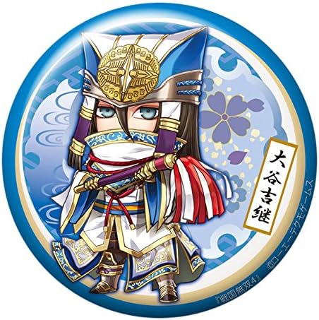 Amazon 戦国無双4 大谷吉継 みにきゃら缶バッジ バッジ おもちゃ