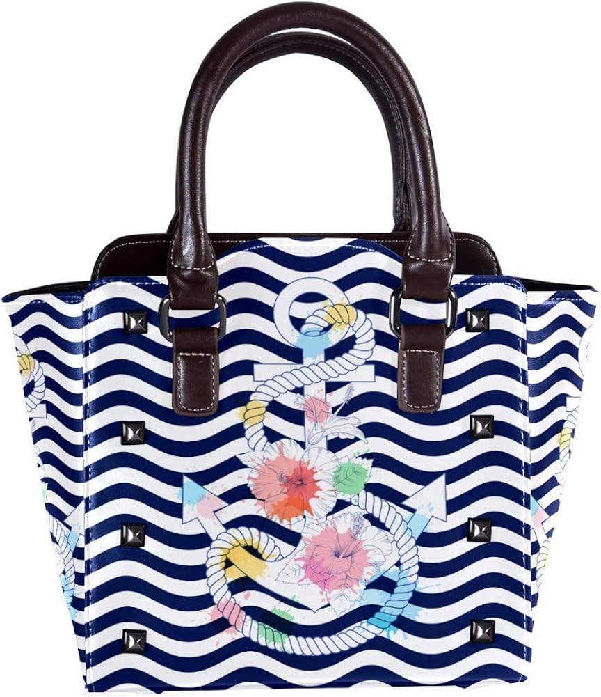 bolso con asa de mano