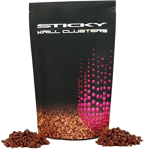 Sticky krill clusters Clearance