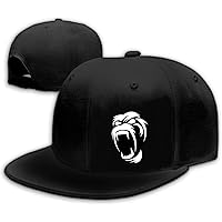 Snapback Hats For Men Flat Bill Brim Hats Skeleton Skull Hat Fitted Hat...