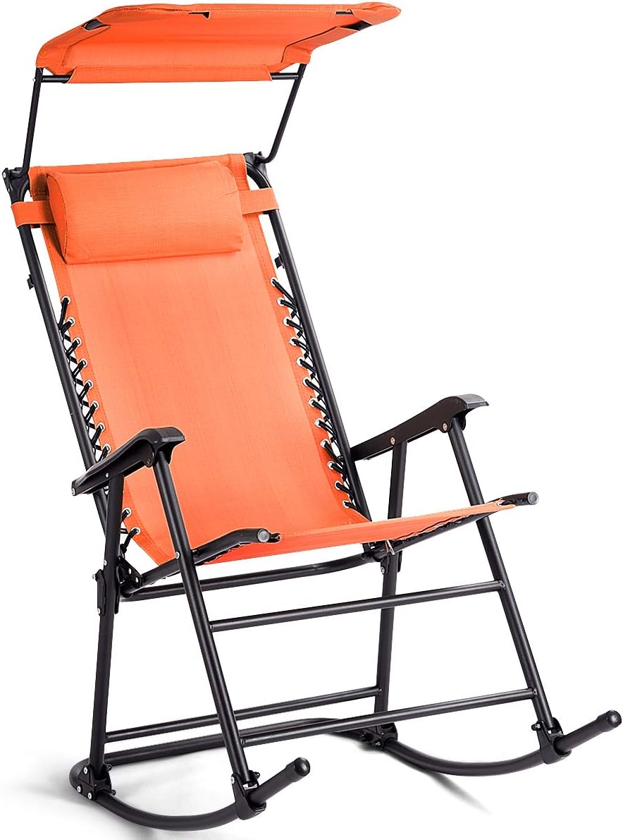 Best Orange Foldable Patio Chairs