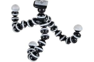 GUCABE Octopus Camera Tripod, Walway Flexible Cell Phone Holder Stand Selfie Stick with Quick-Release Plate for Smartphone/Camera/GoPro/Action Camera/DSLR