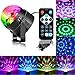 BESTCAN Disco Ball Strobe Light Party Lights Disco Lights Karaoke Machine 3W Dj Light LED Portable 7Colors Sound Activated Stage Lights for Festival Bar Club Party Outdoor