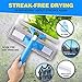 Als Ellan Professional 3 in 1 Window Squeegee with Microfiber Scrubber, 104
