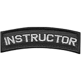 Instructor Shoulder Tab Contractor Army Morale Tactical Fastener Patch