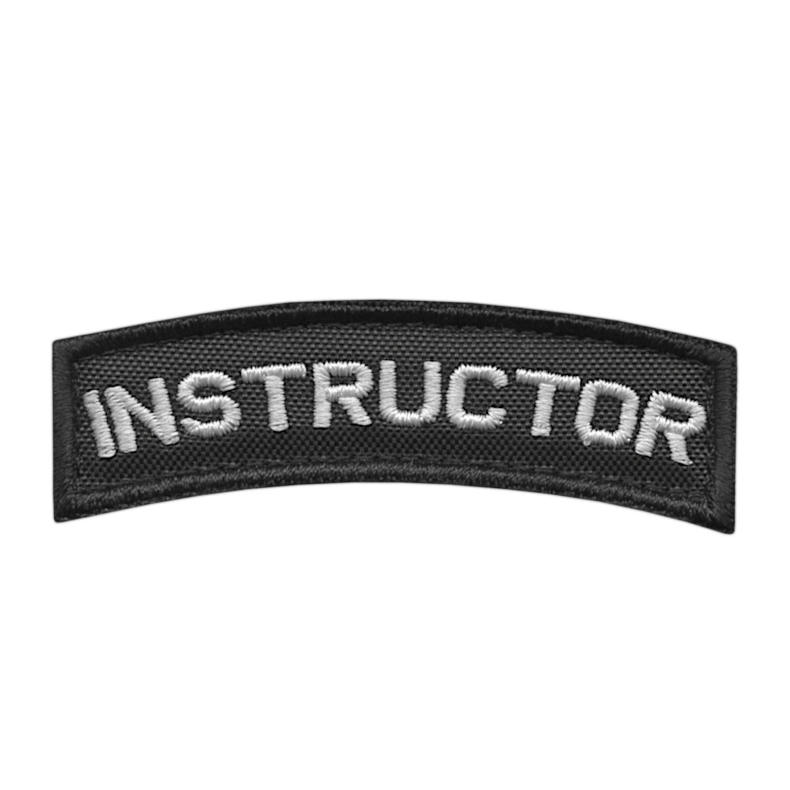 Instructor Shoulder Tab Contractor Army Morale Tactical Fastener Patch