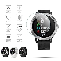 Diruite 4-Pack for Garmin Vivoactive 3 Tempered