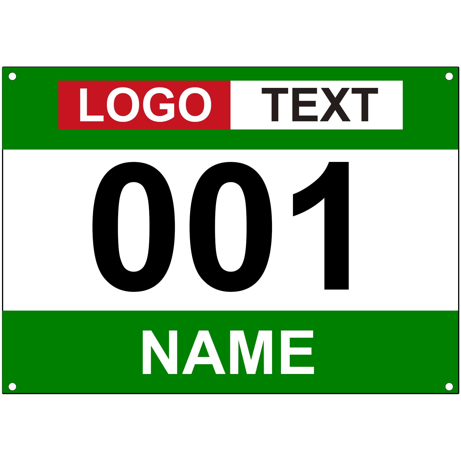Muka Custom Race Bibs, Tyvek Bib Numbers