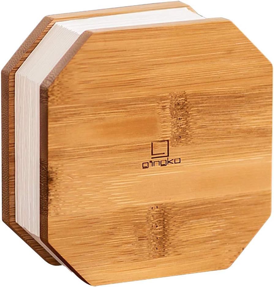 Gingko LED Accordion Lamps Natural Wood, Lanyard Included, Long Lasting Rechargeable Battery, USB-C Cable Included