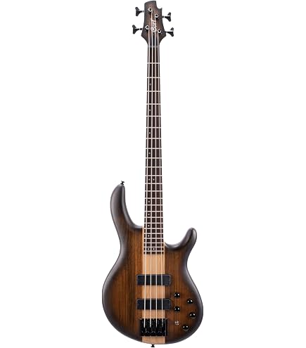 Amazon.com: Cort Artisan Series C4 Deluxe 4-String Bass Candy Red
