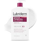 Lubriderm Advanced Therapy Hand & Body Lotion, Fragrance Free, 32 fl. oz | Moisturizing Lotion + Pro-Ceramide with Vitamins E