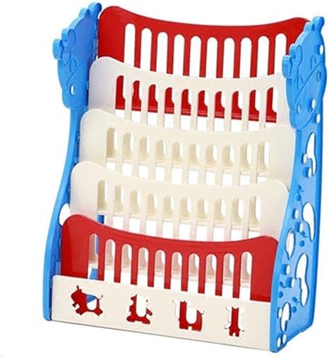 Amazon ホーム子供の本棚5層の赤ちゃんの絵本スタンド幼稚園シンプルな絵本ケースプラスチック 本棚 オンライン通販