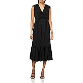 Anne Klein Women's Bow Detail Modern Midi Dress
