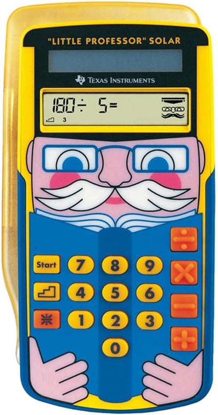 TI Little Professor Solar including a WYNGS protective case in Black - Basic Set, TI-Little Professor - Image 3