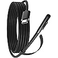 PD100W USB-C Charger Cable Compatible with Surface Pro Laptop Microsoft Surface Pro 10/9/8/7+/7/6/5/4/3/X Windows Surface Laptop 6/5/4/3/2/1 Surface Go Tablet Surface Book Support 65W/45W,6FT
