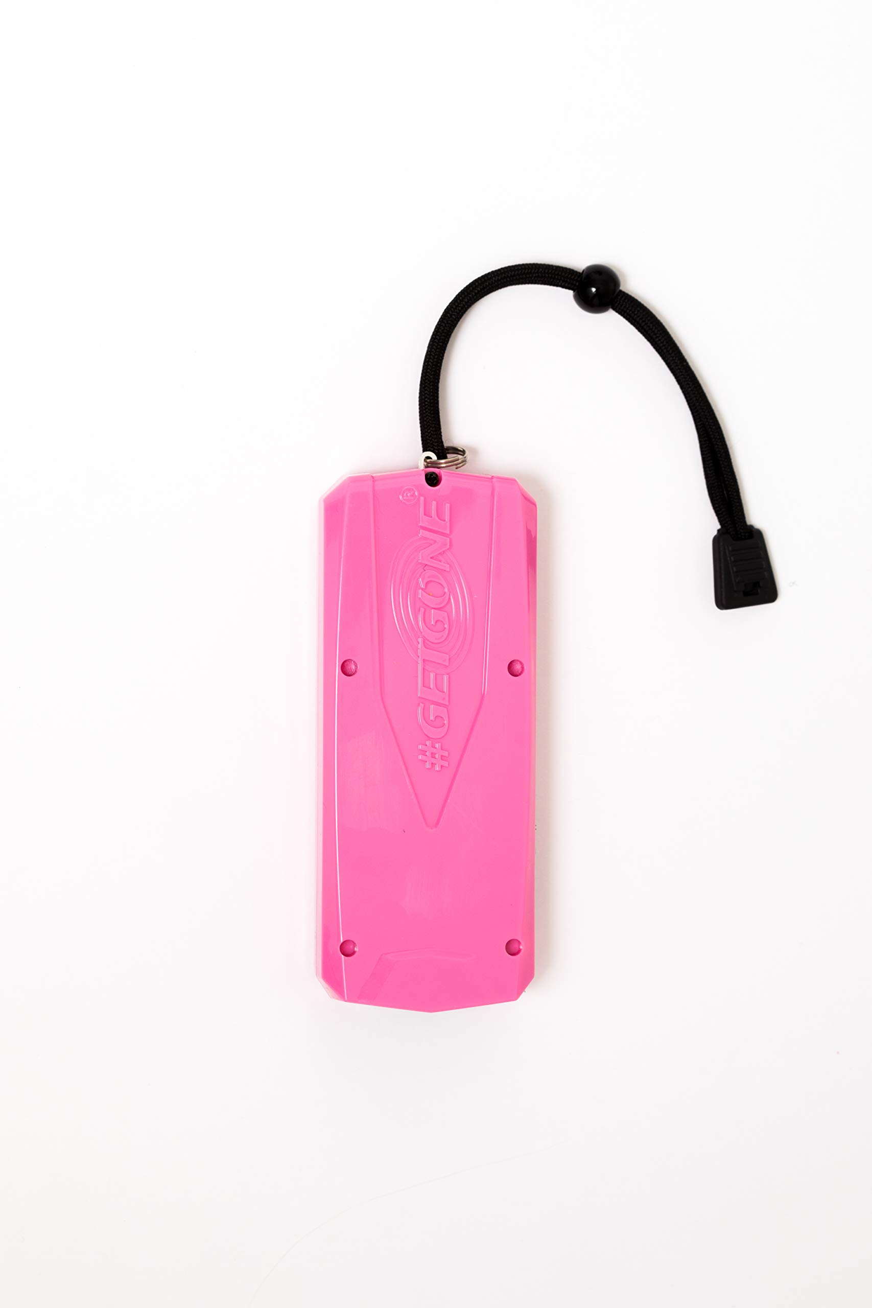 #GETGONE Personal Security Alarm - Handheld, Patented Sound Device for Personal Protection - Protect Yourself, Your Pet, and Your Family - Loud Patented Sound Deters Unwanted Advances (Pink)