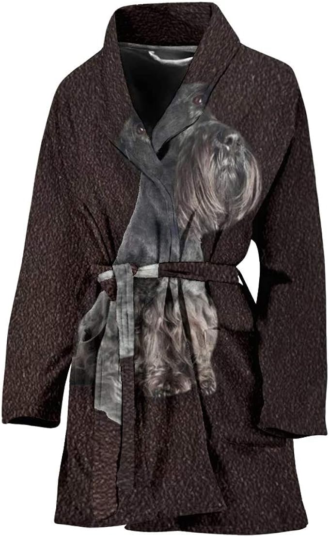 Download Cesky Terrier Dog Print Women's Bath Robe (universal) at Amazon Women's Clothing store