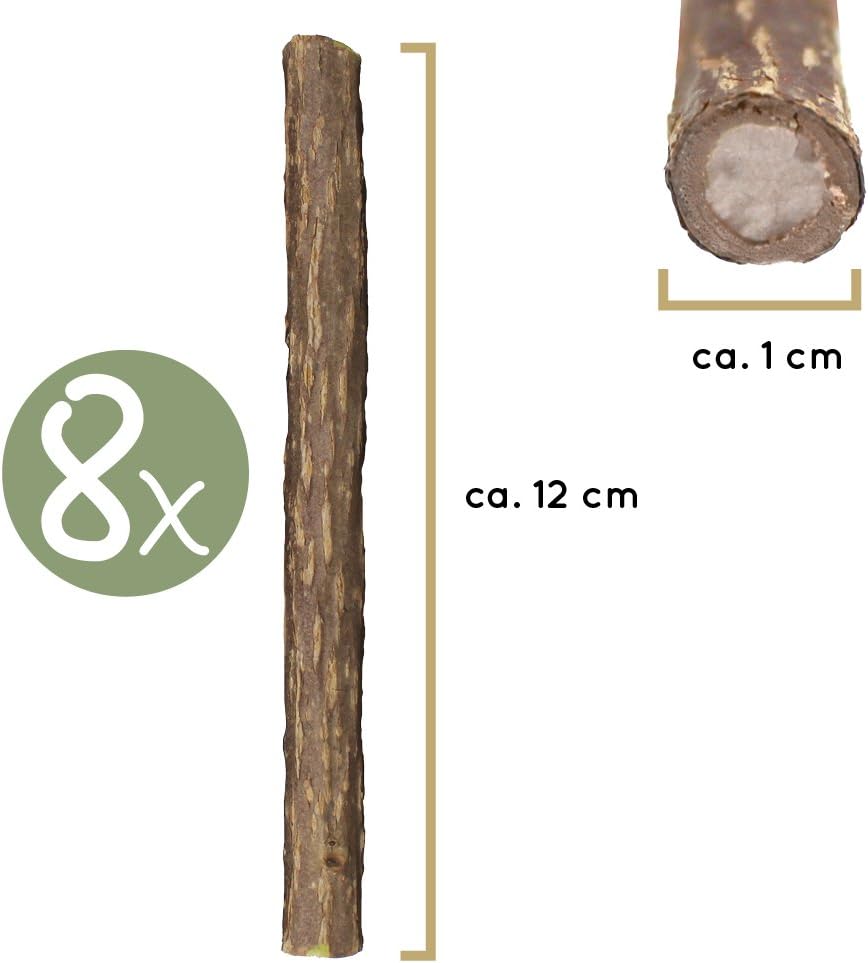 KaraLuna 8 x Cat Sticks I Cat Dental Care & Cat Chew Toy I Natural Product Made of Matatabi Stick Cat Catnip Stick Valerian Cat Sticks Cat Chew Sticks Cat Toy - Image 4