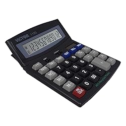 Victor 1190 Desktop Display Calculator, Black, 1" x