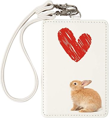 Amazon パスケース ストラップ付き 定期入れ かわいい 可愛い Kawaii Lively ウサギ 兎 兔 Icカード入れ 通勤 通学 Egkdfk 1002 Yui バッグ スーツケース