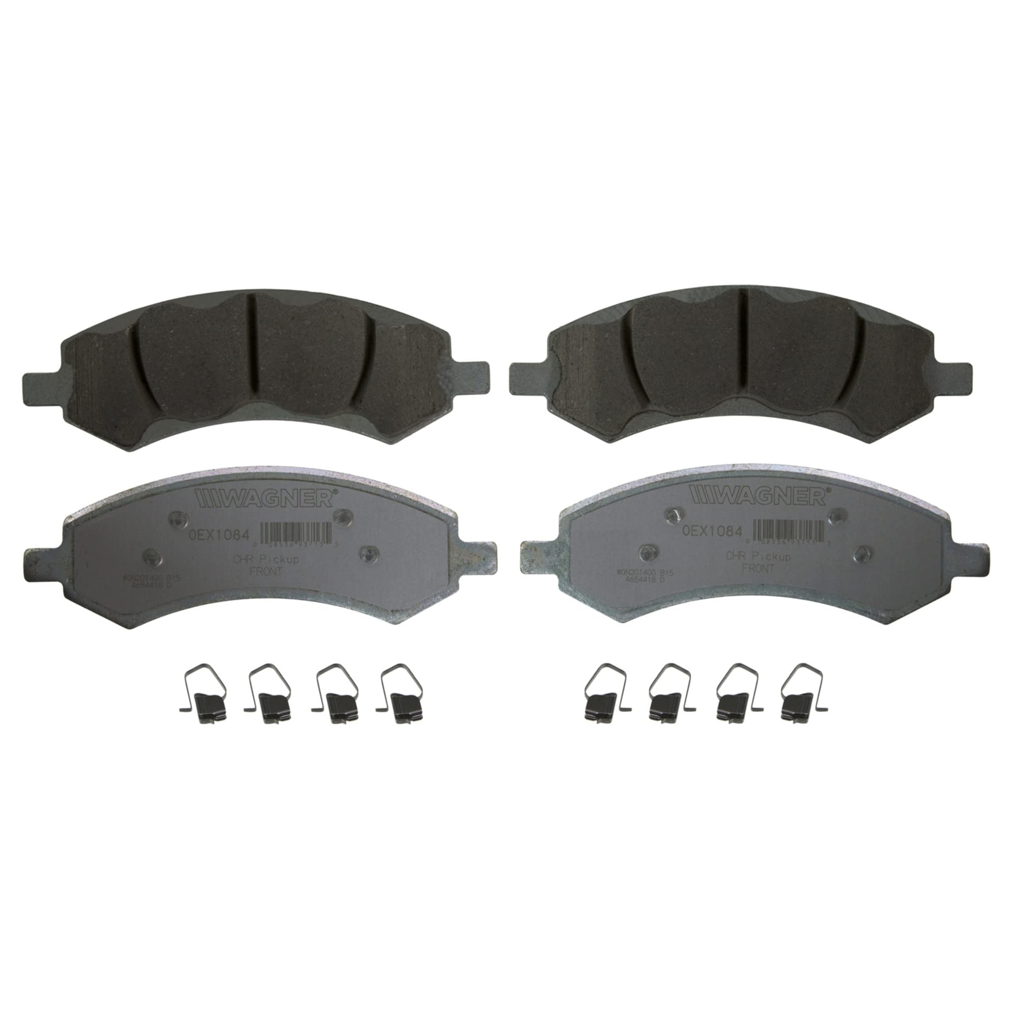 Wagner Brake OEX OEX1084 Disc Brake Pad Set Premium Ceramic Image