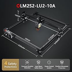 10W Output Laser Engraver, Ortur Laser Master 2 S2