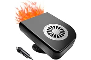 FIDENSIS 12 Volt Car Heater that Plugs into Cigarette Lighter, 150W Portable Windshield Defogger and Defroster for Vehicle