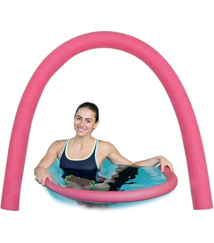 Nouilles De Piscine En Mousse Creuse - Lot De 2, Dimensions 2.6 X 60 Pouces, Légères, Couleur Vive (vert)