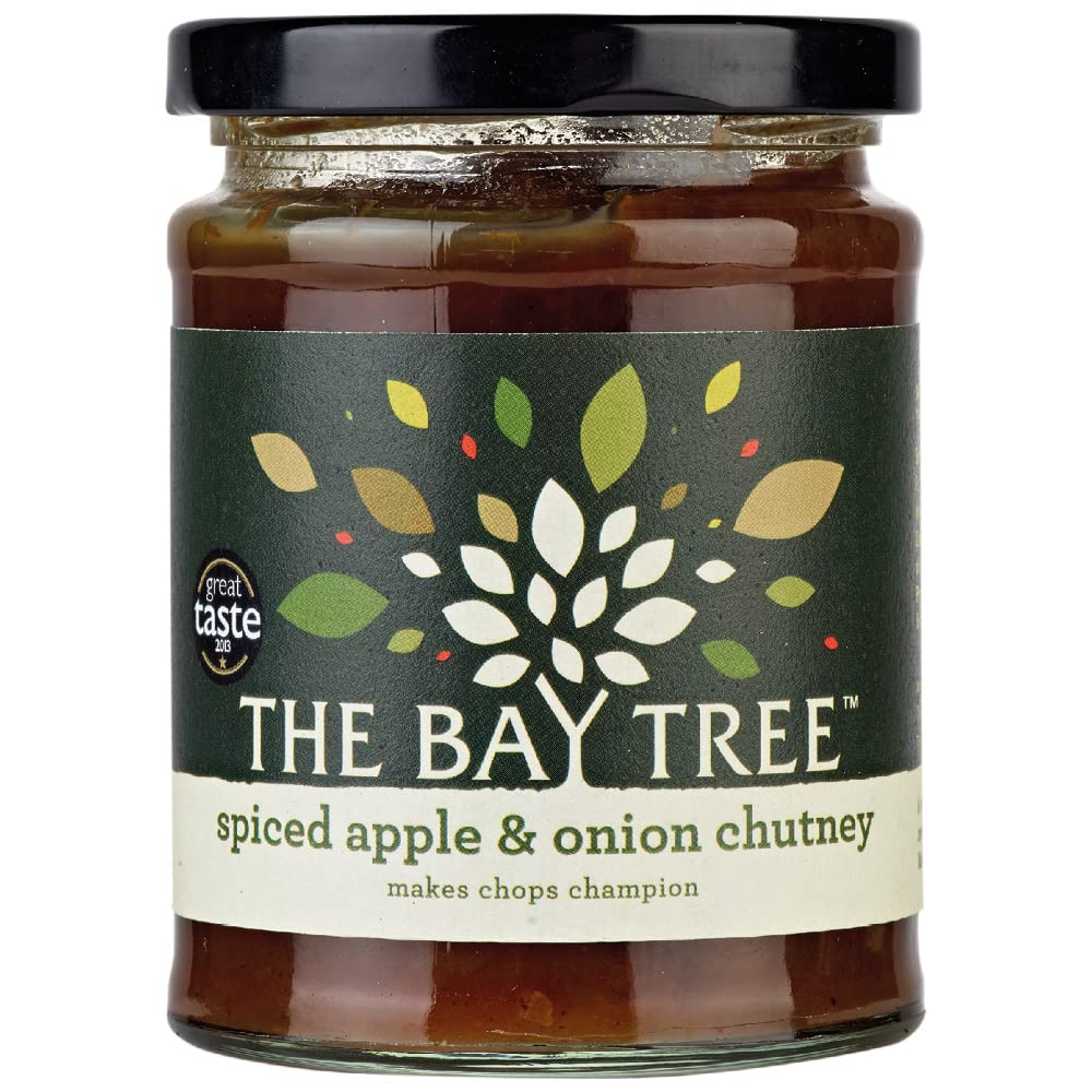The Bay Tree Spiced Apple and Onion Chutney 300 g (Pack of 2)