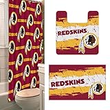 Northwest Company 8791822478 Washington Redskins Bath Set - 15 Pc.