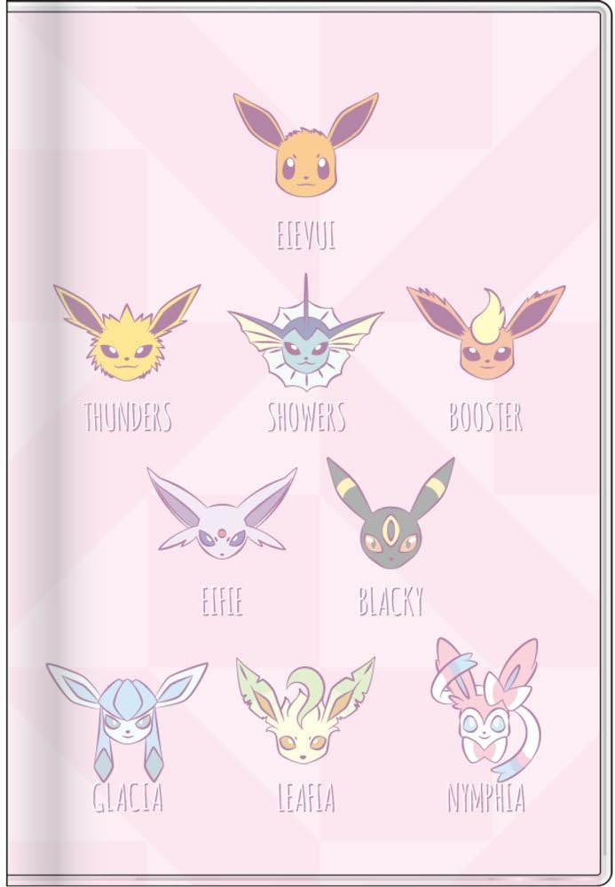Pokemon Eevee Friends 2018 Monthly Planner Notebook B7 size S2940477