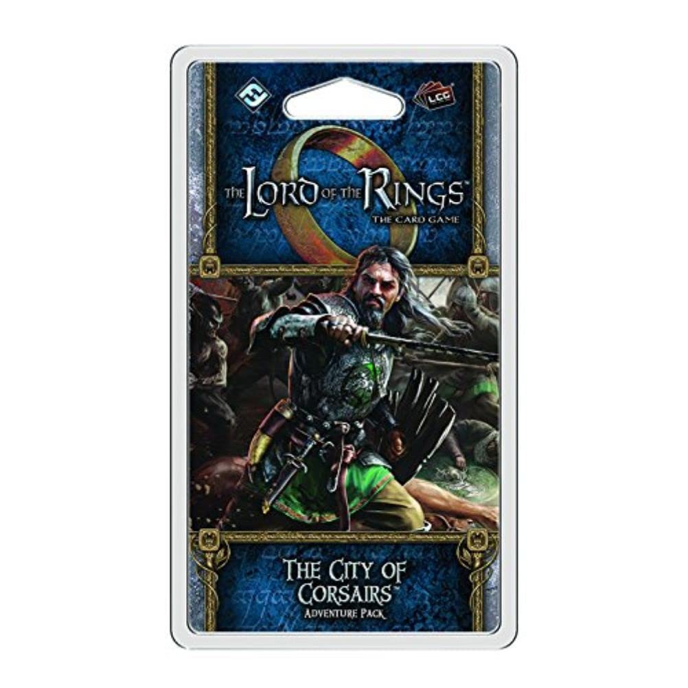 Fantasy Flight Games | Lord of the Rings LCG: Adventure Pack: The City of Corsairs | Ages 14+ | 1 to 2 Players | 60 Min Player Time