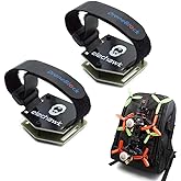 2 Set FPV Drone Lock Mount for Backpack Plug-in Accessories DIY Bundle Mount Hanging Buckle with Battery Straps for FPV Quadcopter