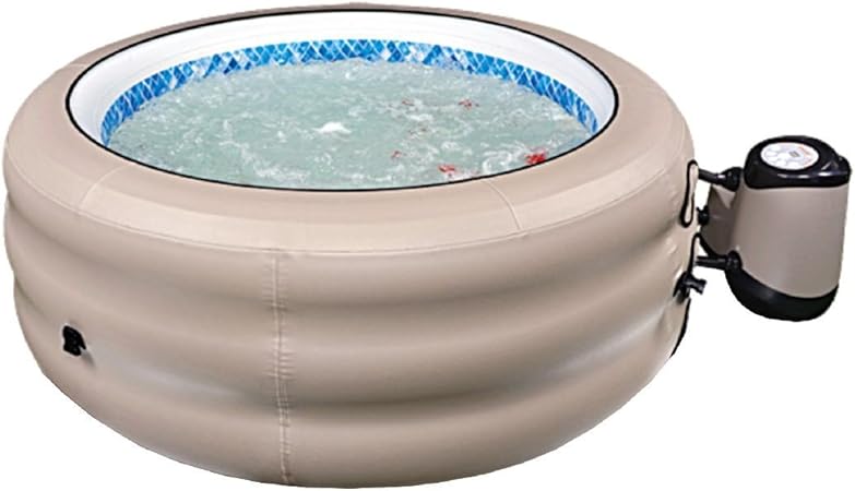 Jilong Jl017332ng P16 Avenli Spa Grand Rapid Luxus 180 Aufblasbarer Whirlpool Fur 4 Personen Mit Abdeckung Und Multi Pumpe Grau Amazon De Garten